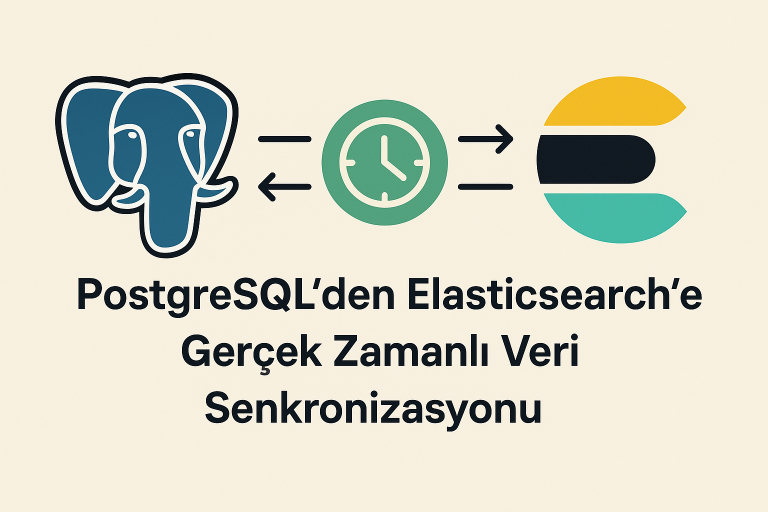 PostgreSQL’den ElasticSearch’e Gerçek Zamanlı Veri Senkronizasyonu